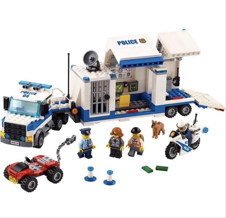 Конструктор LEGO City 60139 мобільний  Командний  центр
