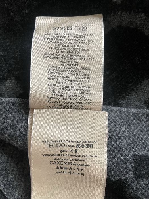 Gucci - szalik 100% kaszmir, unisex - oryginalny