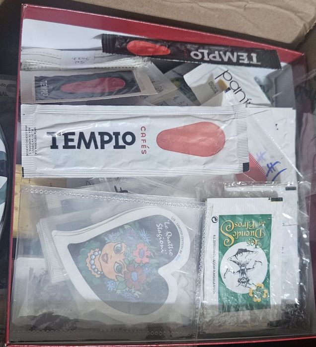 Coleção Pacotes açúcar