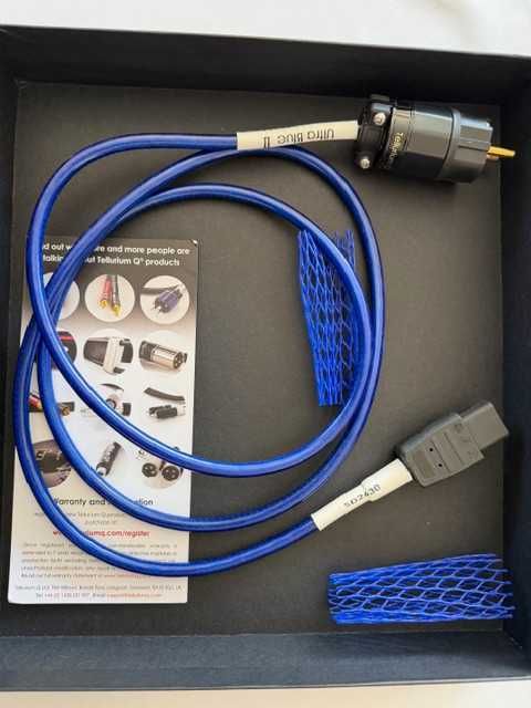 Kabel zasilający Tellurium Q Ultra blue II 1,5m