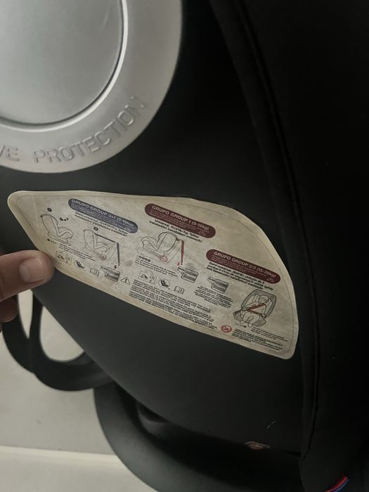 Cadeira de bebe com isofix