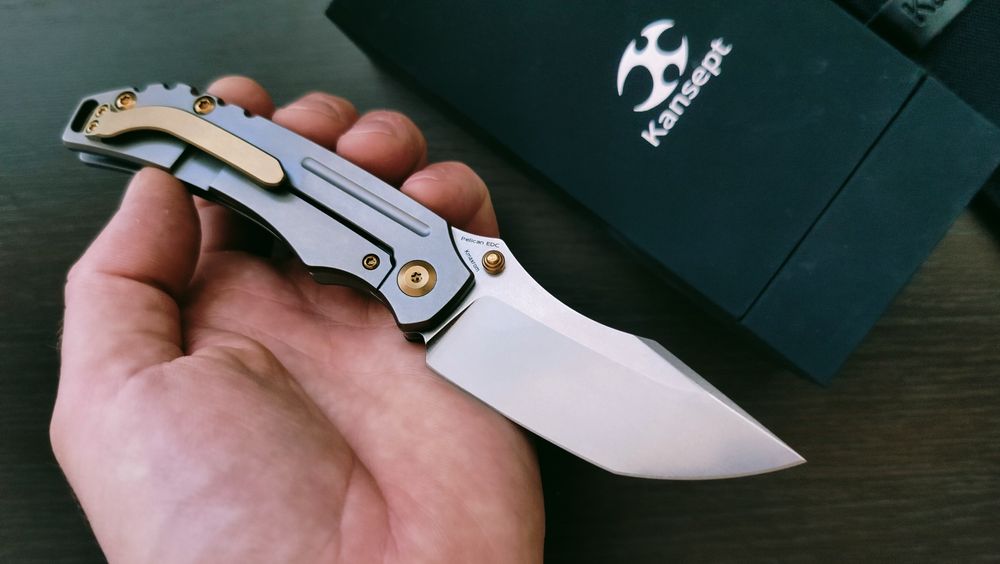 Nóż Kansept Pelican Tytan