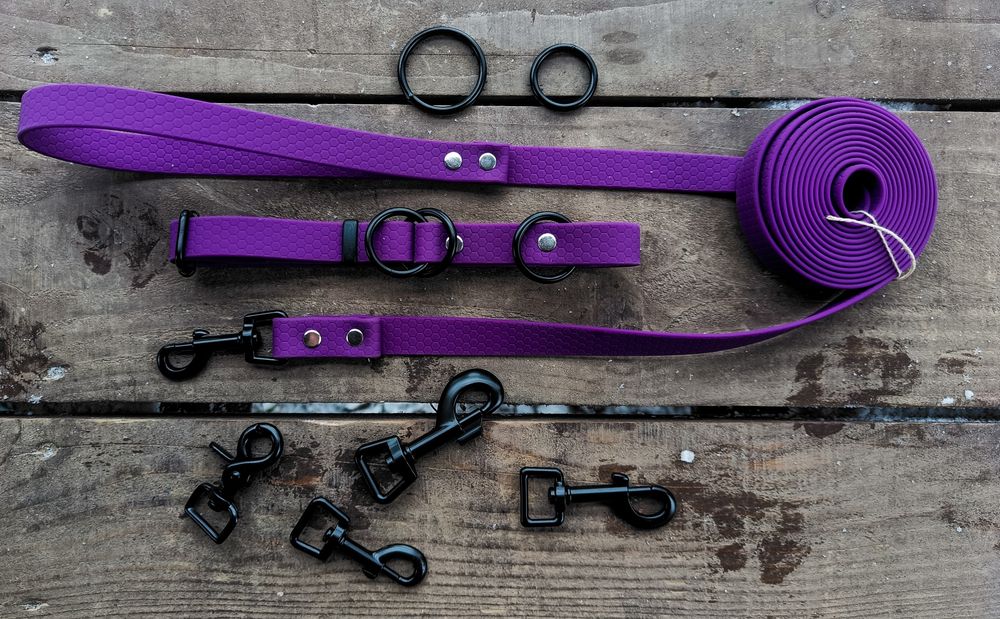 Linka treningowa dla psa 7m HEXA Plaster miodu Smycz Wodoodporna