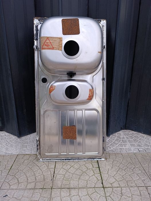 Banca inox dupla cozinha