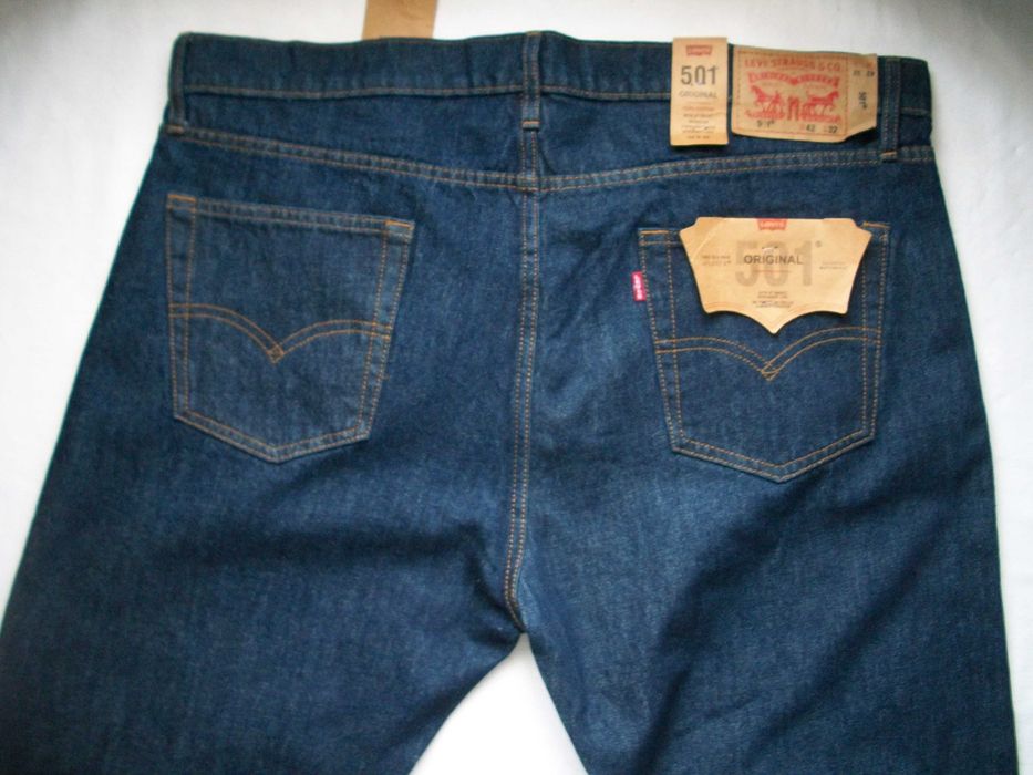 новые джинсы Levis 501 Premium 42-32 полут. 53-53.5 см оригинал