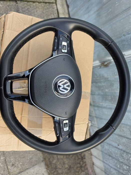 Kierownica z airbag vw passat b8 tiguan golf dsg igła