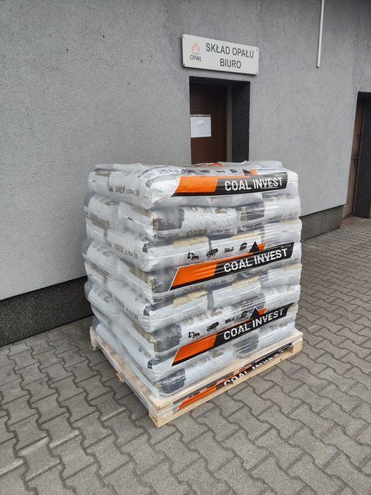 Węgiel Groszek OGIEŃ ULTRA 29 oryginalny super jakość tylko 3% popiołu