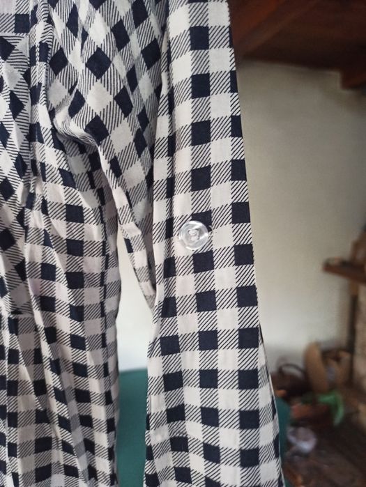 Koszula damska w kratę r. S/M