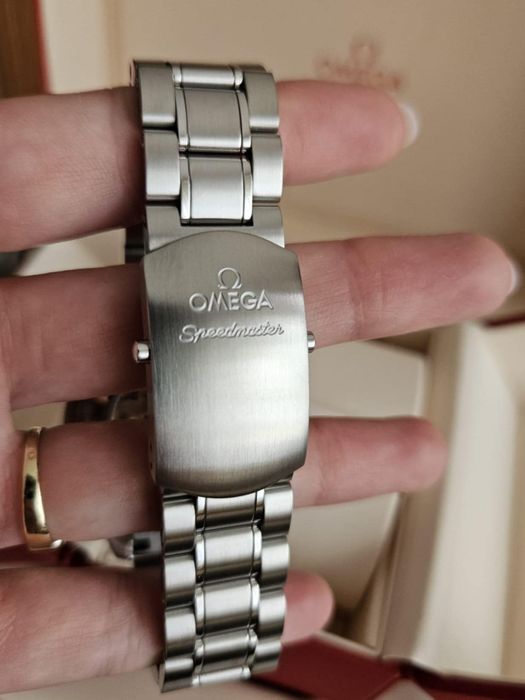 Omega Speedmaster Chronograph Automatic – Broad Arrow – Full Steel.