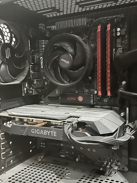 Komputer gamingowy [Ryzen 5 2600/GTX 1660 OC 6GB] + TV