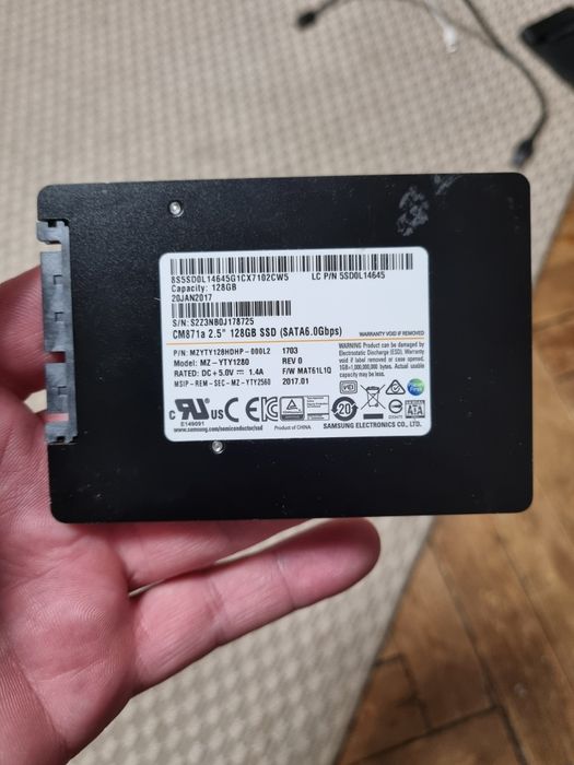 Ssd 128GB  Samsung  840
