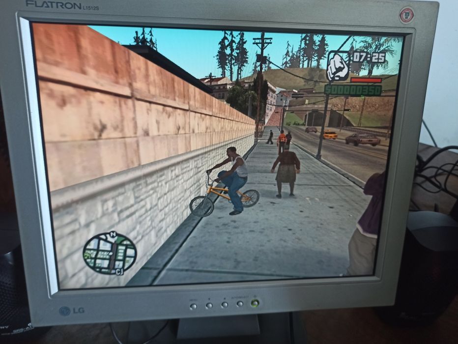 PC completo Dual Core com monitor 15 LCD