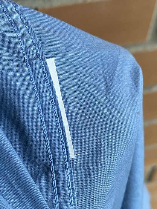 Рубашка Hugo Boss оригінал 10/10 синя L/XL