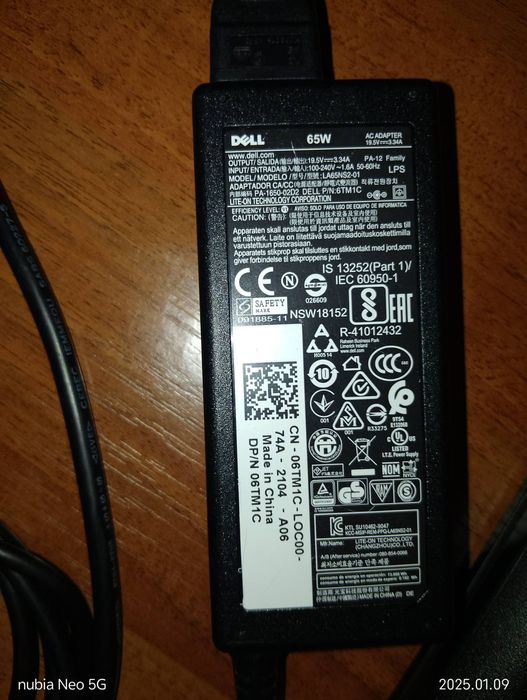 Ноутбук DELL latitude 5580