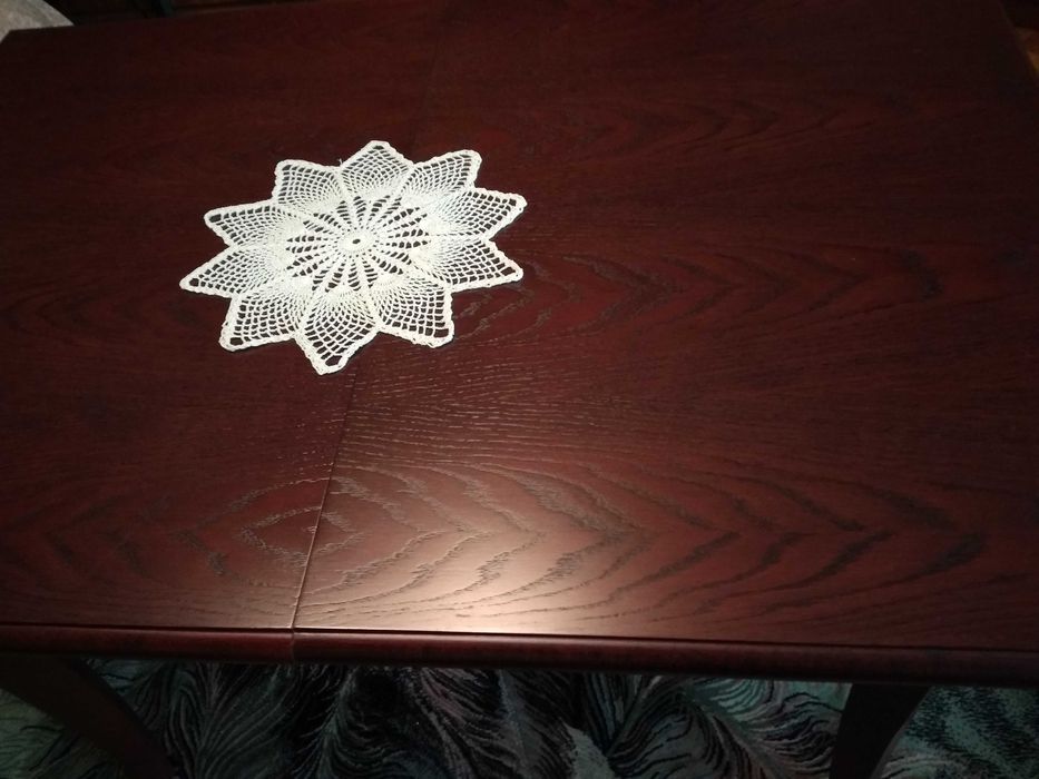 Stół drewniany rozkładany duży