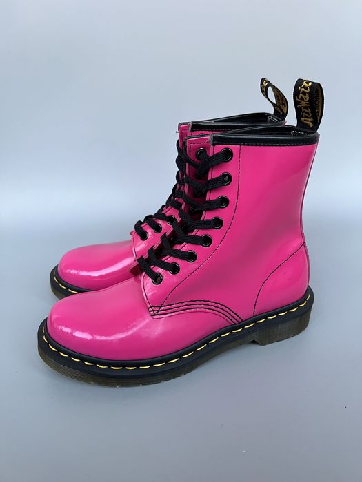 Оригінальні Черевики Dr.Martens 1460 з лакованої шкіри 37р.23.5см.