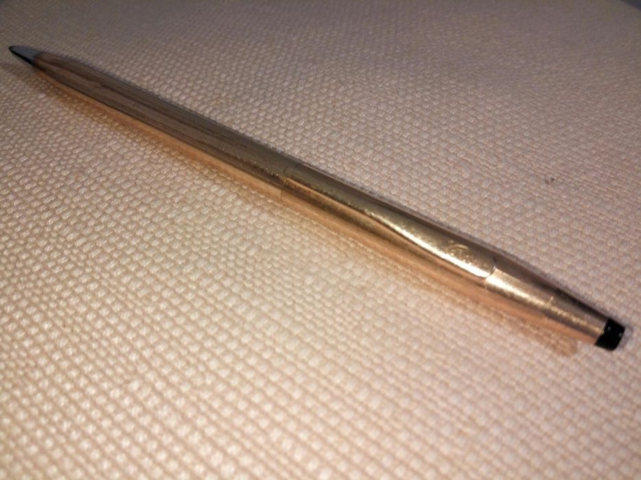 Caneta Cross Vintage ouro Made in USA