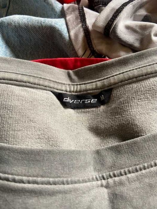 Szara sukienka dres diverse s m 38 midi sport dresowa basic