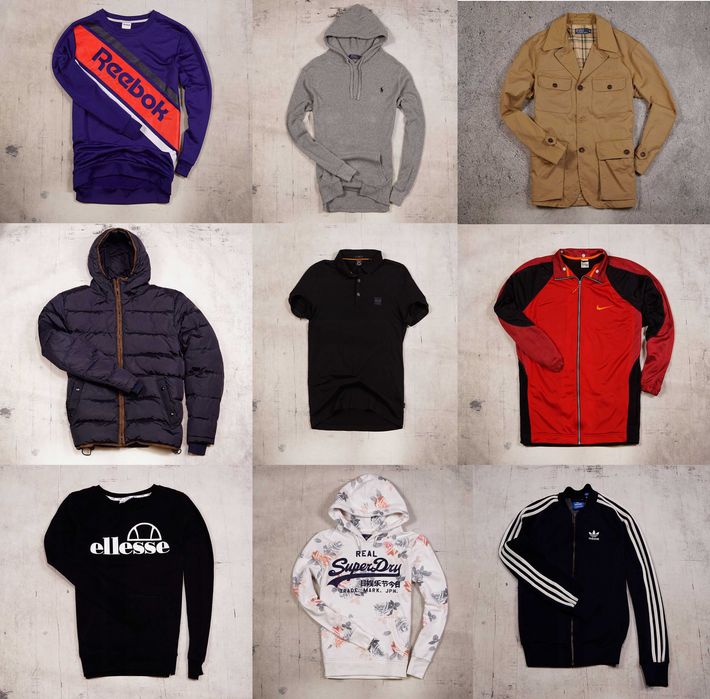 Odzież używana SORTOWANA Mix  Ubrania Markowe Tylko Pewniaki 20 zł Szt