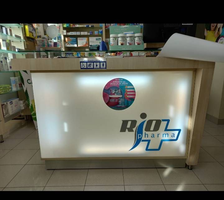 Balcão para atendimento ao público