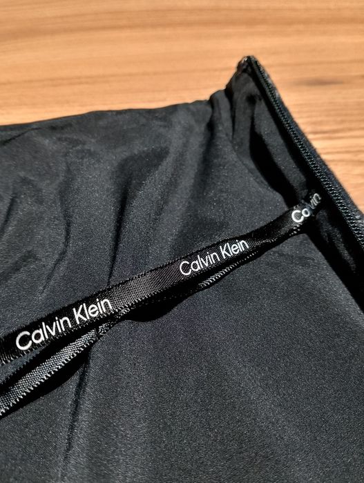 Granatowa Mini Spodnica Spódniczka W Kratkę Calvin Klein X