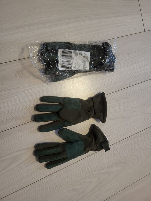 Rękawiczki zimowe polarowe pięciopalcowe  wzór 615A/MON. Rozmiar 22