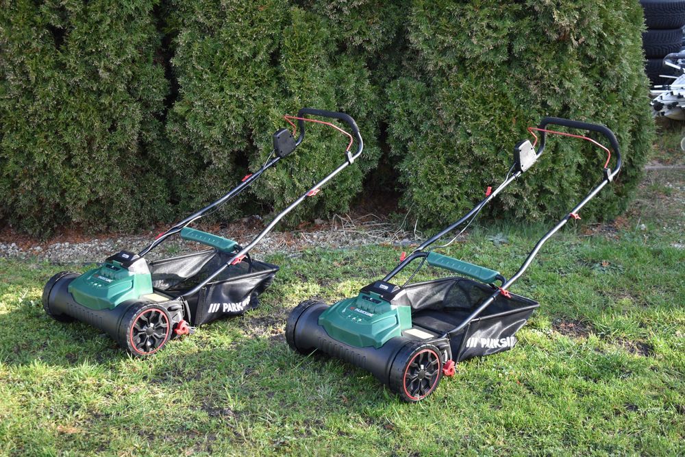 Kosiarka akumulatorowa wrzecionowa Parkside 20v