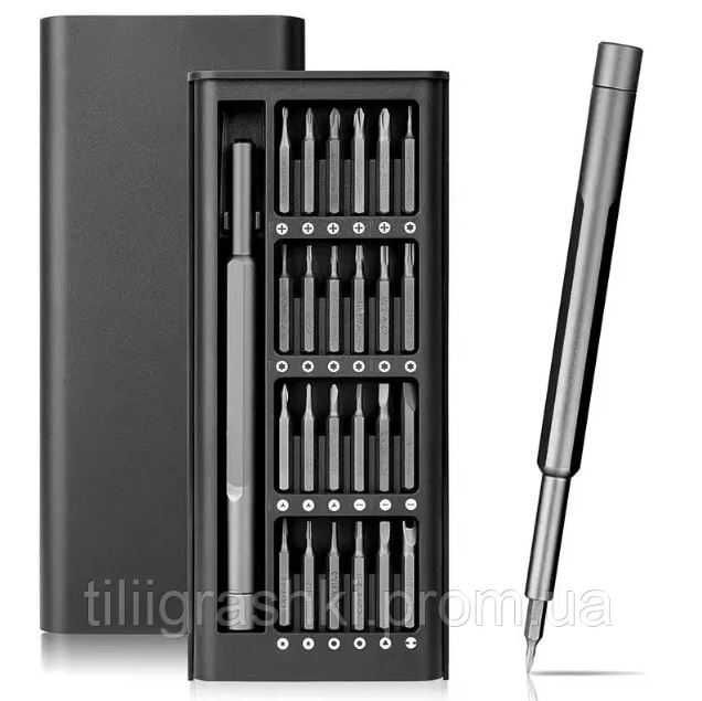 Набор прецизионных бит 24-в-1 Precision Screwdriver Mini Tool Kit