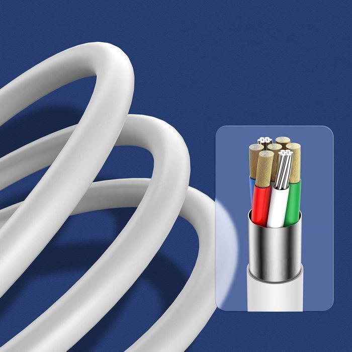 Oryginalny kabel Apple MD818ZM/A Lightning do USB 1 metr Cable biały