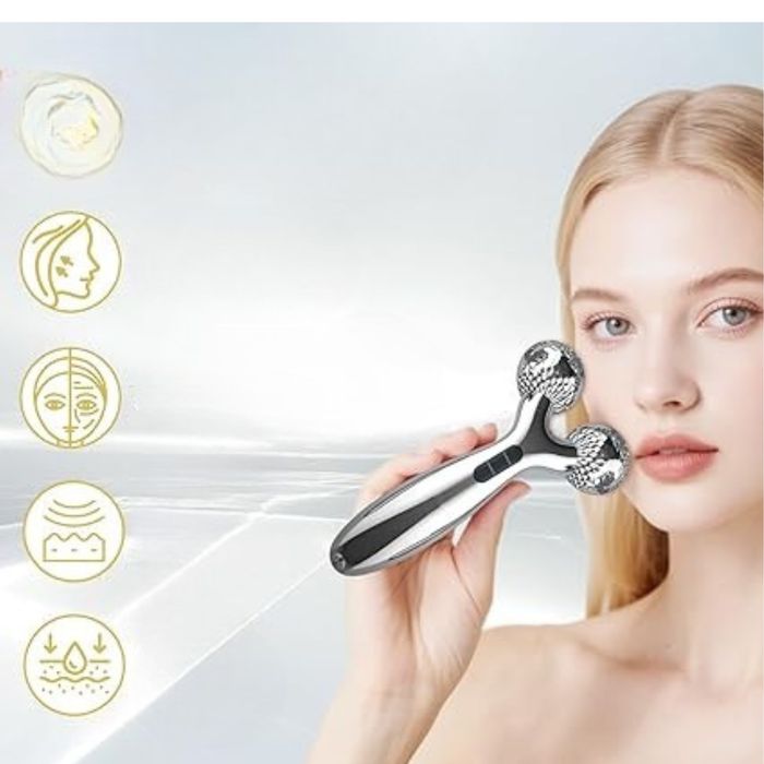 Masażer do twarzy i ciała V-roller 3D solarny lifting modelujący iLIFT