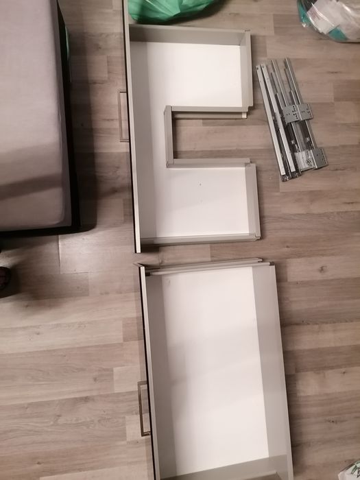 Gavetas de cozinha Brico Depôt preto bilhante