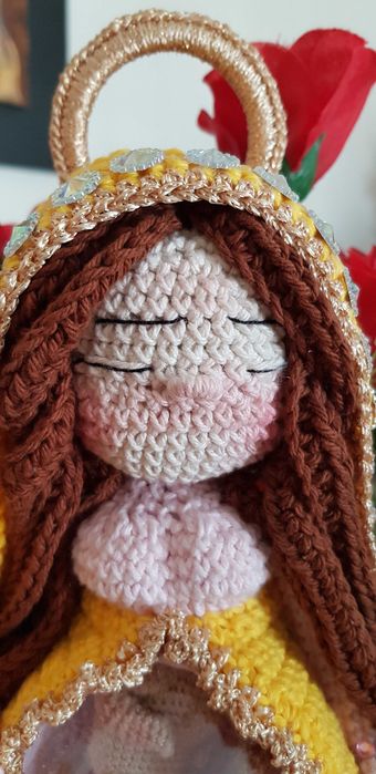Nossa Senhora Grávida Amigurumi