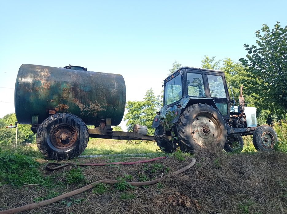 Бочка Напівпричіп-цистерна для води 5000л 5м3
За оренду ча