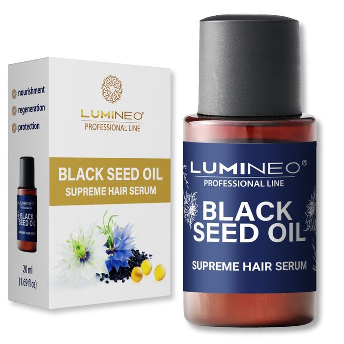 Serum Do Włosów Z Olejkiem Z Czarnuszką Lumineo 20Ml Lumineo