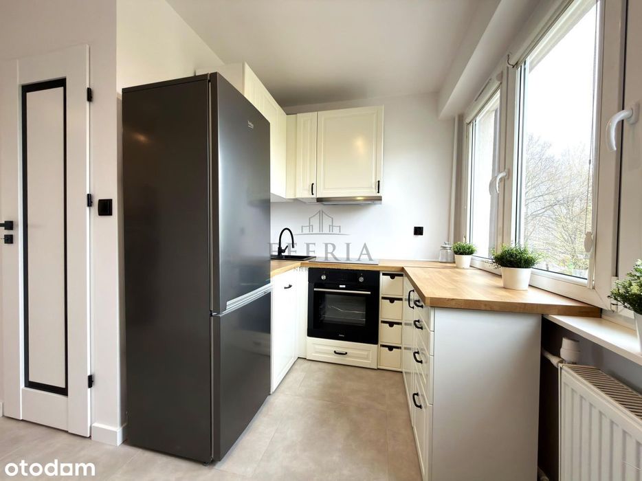 2 pokoje 41.05m2, po generalnym remoncie, 1 piętro