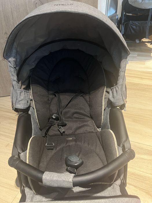 Wózek Bebetto Nitello 2w1 z amortyzacja