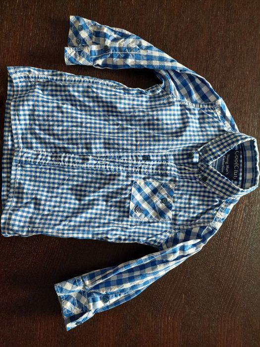 Koszule z długim rekawem r. 92-98