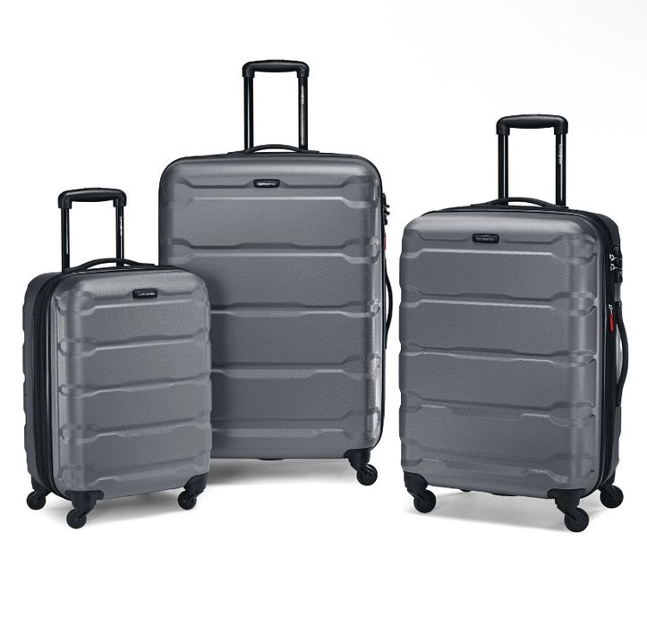 Валіза, чемодан Samsonite Omni Charcoal (Сірий Графіт) Policarbonate S-ручна поклажа