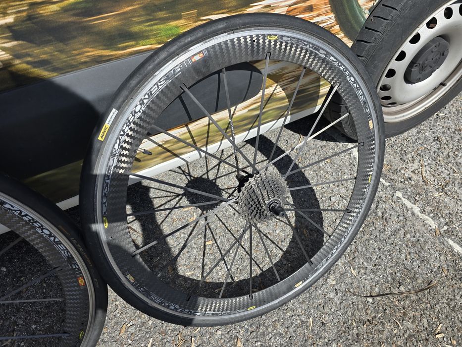Par de rodas mavic cosmic slr completas