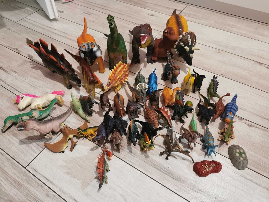 Kolekcja dinozaurów