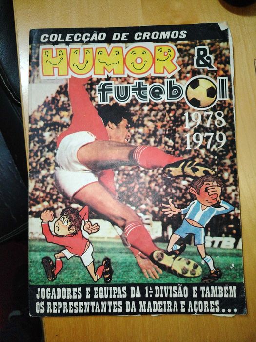 Caderneta de cromos Humor & Futebol - Época 1978/79