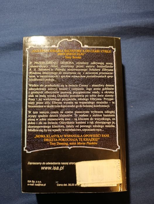 R.A. Salvatore- Przebudzenie Demona