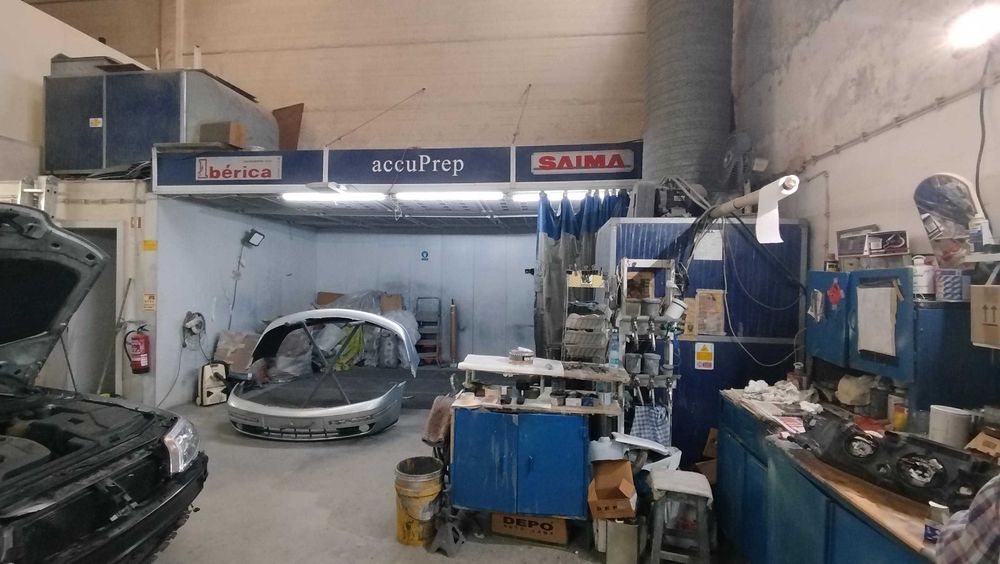 Estufa de Pintura Automóvel