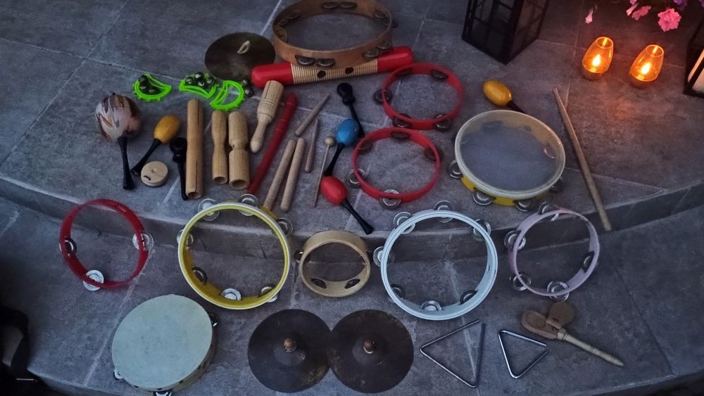 Zestaw instrumentów perkusyjnych