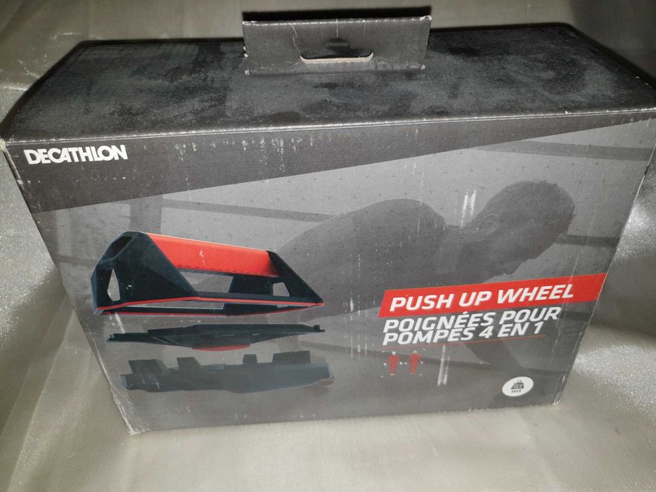 Push Up Wheel para Flexões de Braço