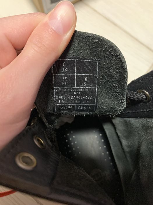 Ботинки Dr. Martens. Модель 1460