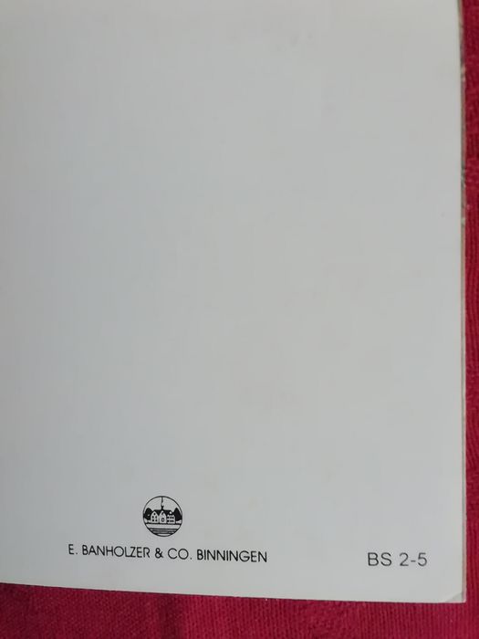 Postal de natal, alemão