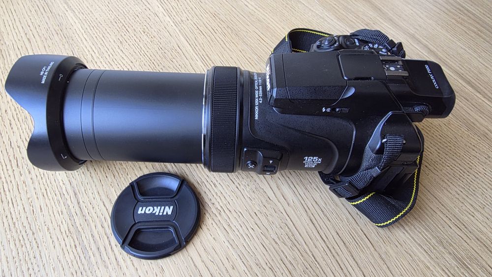 Nikon P1100 + karta 256Gb, 3 akumulatory