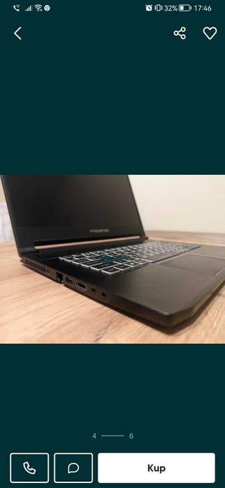 Laptop Acer predator