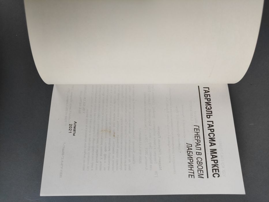 Габриэль Гарсиа Маркес Генерал в своем лабиринте